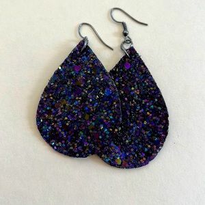 Glitter earrings